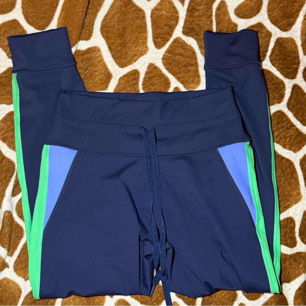 OFFLINE by Aerie Goals Colorblock 7/8 High-Rise Leggings XL - Picture 2 of 5